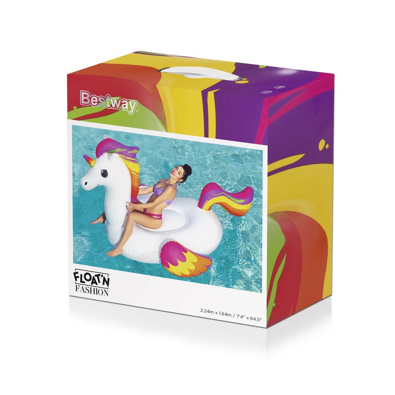 Flotador Piscina Inflable Bestway 41113 Unicornio Pony